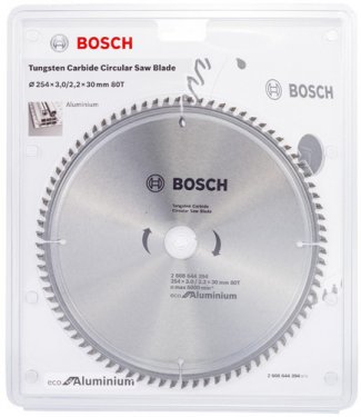Пильный диск BOSCH ECO ALU/Multi 254x30-80T — купить в интернет-магазине amurinstrument.ru с доставкой по #WF_CITY_DAT# | Каталог с характеристиками и ценами пильный диск bosch eco alu/multi 254x30-80t, купить metabo, купить husqvarna, купить bosch, купить makita, купить hitachi, купить hikoki, купить oregon, купить stihl
