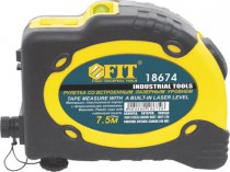 рулетка-автостоп с лазером , 7,5 м (25 мм), купить metabo, купить husqvarna, купить bosch, купить makita, купить hitachi, купить hikoki, купить oregon, купить stihl