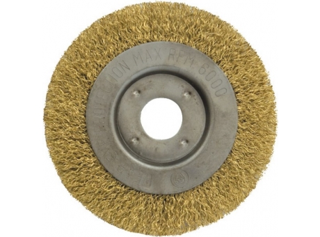 Корщетка-колесо желтая FIT 180м — купить в интернет-магазине amurinstrument.ru с доставкой по #WF_CITY_DAT# | Каталог с характеристиками и ценами корщетка-колесо желтая fit 180м, купить metabo, купить husqvarna, купить bosch, купить makita, купить hitachi, купить hikoki, купить oregon, купить stihl