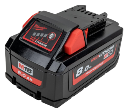 Аккумулятор M18 HB8 (8Ah Li-Ion) — купить в интернет-магазине amurinstrument.ru с доставкой по #WF_CITY_DAT# | Каталог с характеристиками и ценами аккумулятор m18 hb8 (8ah li-ion), купить metabo, купить husqvarna, купить bosch, купить makita, купить hitachi, купить hikoki, купить oregon, купить stihl