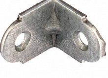 уголок мебельный усиленный, 20х20х16 мм, цинк, россия// сибртех, купить metabo, купить husqvarna, купить bosch, купить makita, купить hitachi, купить hikoki, купить oregon, купить stihl