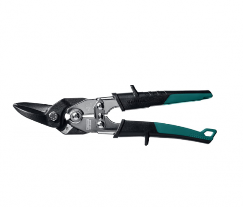 kraftool grand левые ножницы по металлу, 260 мм, купить metabo, купить husqvarna, купить bosch, купить makita, купить hitachi, купить hikoki, купить oregon, купить stihl