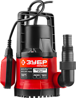 насос м1 погружной, зубр нпч-м1-400, дренажный для чистой воды (диаметр частиц до 5 мм), 400вт,пропу, купить metabo, купить husqvarna, купить bosch, купить makita, купить hitachi, купить hikoki, купить oregon, купить stihl