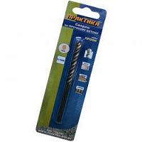 сверло по бетону практика  6 х 100 мм (1шт.) блистер серия профи, купить metabo, купить husqvarna, купить bosch, купить makita, купить hitachi, купить hikoki, купить oregon, купить stihl