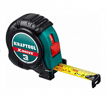 kraftool  x-drive, 3 м х 19 мм, рулетка (34122-03-19), купить metabo, купить husqvarna, купить bosch, купить makita, купить hitachi, купить hikoki, купить oregon, купить stihl