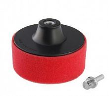 губка полировальная hammer flex 227-006 pd m14 wl 125х50 мм,  14х2,5/8"-11 nc, для шлифмашин, купить metabo, купить husqvarna, купить bosch, купить makita, купить hitachi, купить hikoki, купить oregon, купить stihl