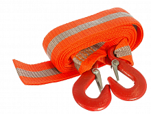 трос буксировочный 3,5 тонны, 2 крюка, пакет, россия// stels, купить metabo, купить husqvarna, купить bosch, купить makita, купить hitachi, купить hikoki, купить oregon, купить stihl