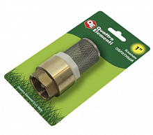 обратный клапан quattro elementi с несъемной сеткой, внутр. резьба 1", латунь, купить metabo, купить husqvarna, купить bosch, купить makita, купить hitachi, купить hikoki, купить oregon, купить stihl