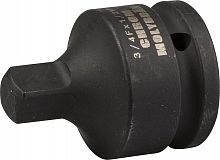 адаптер kraftool "industrie qualitat" ударный, уменьшающий (3/4"f-1/2"m), cr-mo, фосфатированный, купить metabo, купить husqvarna, купить bosch, купить makita, купить hitachi, купить hikoki, купить oregon, купить stihl