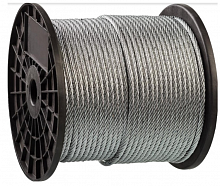 трос стальной, оцинкованный, din 3055, d=8 мм, l=80 м, зубр профессионал, купить metabo, купить husqvarna, купить bosch, купить makita, купить hitachi, купить hikoki, купить oregon, купить stihl