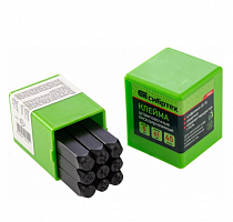 клейма штамповочные, ударные, цифровые, 5 мм // сибртех, купить metabo, купить husqvarna, купить bosch, купить makita, купить hitachi, купить hikoki, купить oregon, купить stihl