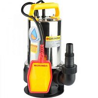 насос grinda д/грязной воды погружной, нерж. сталь, пропускная способность 12500 л /час, высота пода, купить metabo, купить husqvarna, купить bosch, купить makita, купить hitachi, купить hikoki, купить oregon, купить stihl