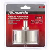 сверло алмазное по керамограниту, 80 х 67 мм, 3-гранный хвостовик// matrix, купить metabo, купить husqvarna, купить bosch, купить makita, купить hitachi, купить hikoki, купить oregon, купить stihl