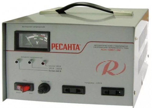 Стабилизатор РЕСАНТА АСН-1000 /1-ЭМ — купить в интернет-магазине amurinstrument.ru с доставкой по #WF_CITY_DAT# | Каталог с характеристиками и ценами стабилизатор ресанта асн-1000 /1-эм, купить metabo, купить husqvarna, купить bosch, купить makita, купить hitachi, купить hikoki, купить oregon, купить stihl