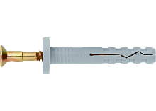 дюбель-гвоздь полипропиленовый с потайным бортиком 8х120мм,100шт// сибртех, купить metabo, купить husqvarna, купить bosch, купить makita, купить hitachi, купить hikoki, купить oregon, купить stihl