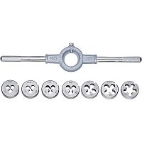 набор плашек м3-м12, 8 предметов// сибртех, купить metabo, купить husqvarna, купить bosch, купить makita, купить hitachi, купить hikoki, купить oregon, купить stihl