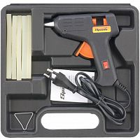 клеевой пистолет с выкл. 7 мм в кейсе, 20 вт, 2,5 г./мин. // sparta, купить metabo, купить husqvarna, купить bosch, купить makita, купить hitachi, купить hikoki, купить oregon, купить stihl