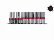 набор торценвых головок3/8 6-ти гр.crv, 10шт, купить metabo, купить husqvarna, купить bosch, купить makita, купить hitachi, купить hikoki, купить oregon, купить stihl