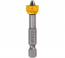 бита отверточная практика "профи" pz-2 х  50 мм с магнитным кольцом (2 шт) блистер, купить metabo, купить husqvarna, купить bosch, купить makita, купить hitachi, купить hikoki, купить oregon, купить stihl