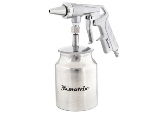 пистолет пескоструйный с нижним бачком, пневматический// matrix, купить metabo, купить husqvarna, купить bosch, купить makita, купить hitachi, купить hikoki, купить oregon, купить stihl