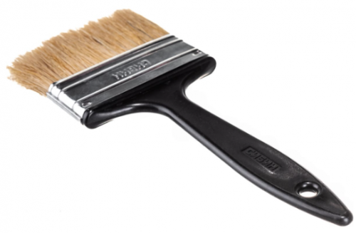 кисть плоская сибин, пластиковая ручка, светлая смешанная щетина, 75мм, купить metabo, купить husqvarna, купить bosch, купить makita, купить hitachi, купить hikoki, купить oregon, купить stihl