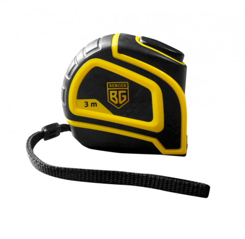 рулетка ударопрочная с автостопом 3м*19мм berger bg1757, купить metabo, купить husqvarna, купить bosch, купить makita, купить hitachi, купить hikoki, купить oregon, купить stihl