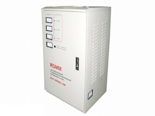 Стабилизатор трехфазный РЕСАНТА АСН-30000/3 — купить в интернет-магазине amurinstrument.ru с доставкой по #WF_CITY_DAT# | Каталог с характеристиками и ценами стабилизатор трехфазный ресанта асн-30000/3, купить metabo, купить husqvarna, купить bosch, купить makita, купить hitachi, купить hikoki, купить oregon, купить stihl