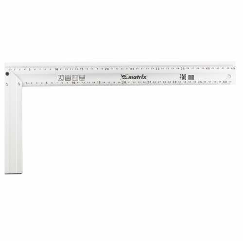 Угольник, 450 мм, алюминиевый, литой// MATRIX — купить в интернет-магазине amurinstrument.ru с доставкой по #WF_CITY_DAT# | Каталог с характеристиками и ценами угольник, 450 мм, алюминиевый, литой// matrix, купить metabo, купить husqvarna, купить bosch, купить makita, купить hitachi, купить hikoki, купить oregon, купить stihl