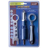 заклепочник практика насадка для шуруповерта для заклепок 2,4-4,8 мм металлический корпус, с боковой, купить metabo, купить husqvarna, купить bosch, купить makita, купить hitachi, купить hikoki, купить oregon, купить stihl