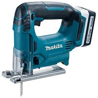лобзик аккумуляторный makita jv143dwe (14.4в, 65мм, 0-2900об/мин, 2акк.li-ion,1,5 ач, 1,9кг, кейс), купить metabo, купить husqvarna, купить bosch, купить makita, купить hitachi, купить hikoki, купить oregon, купить stihl