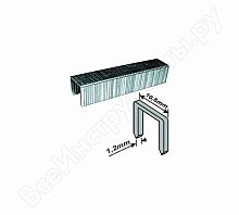скобы закаленные профи, широкие прямоугольные (тип 140), ширина 12  мм 500 шт, купить metabo, купить husqvarna, купить bosch, купить makita, купить hitachi, купить hikoki, купить oregon, купить stihl
