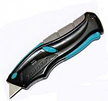 нож,ремонтно-монтажный мини.трехкомп. рук-ка,авто выброс/возврат лезвия,100мм +2 з.л// gross, купить metabo, купить husqvarna, купить bosch, купить makita, купить hitachi, купить hikoki, купить oregon, купить stihl