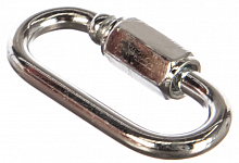 карабин винтовой с муфтой, 3мм, 1 шт, оцинкованный, зубр, купить metabo, купить husqvarna, купить bosch, купить makita, купить hitachi, купить hikoki, купить oregon, купить stihl