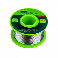 припой с канифолью, d 1 мм, 100 г, pos61, на пластмассовой катушке// сибртех, купить metabo, купить husqvarna, купить bosch, купить makita, купить hitachi, купить hikoki, купить oregon, купить stihl