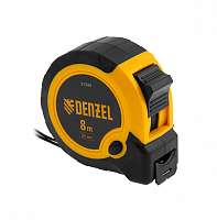 рулетка 8м х 25мм, двухкомп. корпус, кнопка-пауза// denzel, купить metabo, купить husqvarna, купить bosch, купить makita, купить hitachi, купить hikoki, купить oregon, купить stihl
