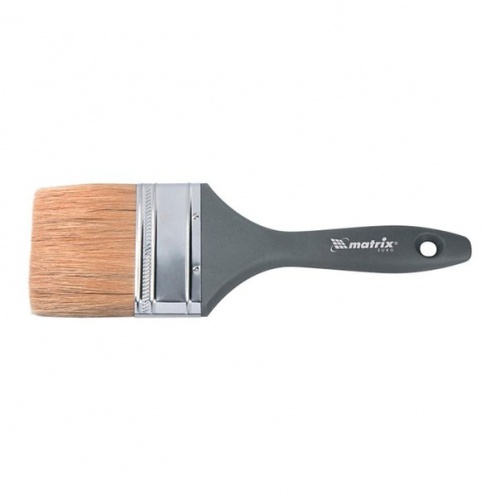 кисть плоская "евро" 2", натуральная щетина, пластмассовая ручка// matrix, купить metabo, купить husqvarna, купить bosch, купить makita, купить hitachi, купить hikoki, купить oregon, купить stihl