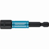 бита с торцевой головкой, магнит. nut-driver, 8 мм, s2//gross, купить metabo, купить husqvarna, купить bosch, купить makita, купить hitachi, купить hikoki, купить oregon, купить stihl