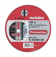 диск отрезной по металлу metabo 115x1,0x22 10 шт.в мет.коробке, купить metabo, купить husqvarna, купить bosch, купить makita, купить hitachi, купить hikoki, купить oregon, купить stihl
