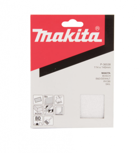 шлифовальная бумага 114х140 мм, k80 , белая, 10 шт., купить metabo, купить husqvarna, купить bosch, купить makita, купить hitachi, купить hikoki, купить oregon, купить stihl