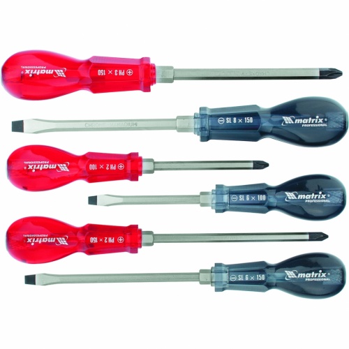 набор ударных отверток 6шт. / matrix, купить metabo, купить husqvarna, купить bosch, купить makita, купить hitachi, купить hikoki, купить oregon, купить stihl