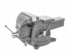 тиски слесарные поворотные кобальт стальные, ширина губок 100 мм, захват 100 мм, 7.1 кг, наковальня,, купить metabo, купить husqvarna, купить bosch, купить makita, купить hitachi, купить hikoki, купить oregon, купить stihl