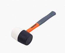 киянка фиберглассовая обрезиненная рукоятка кратон 0,45 кг черно-белая, купить metabo, купить husqvarna, купить bosch, купить makita, купить hitachi, купить hikoki, купить oregon, купить stihl