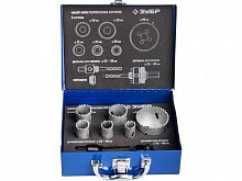 зубр 6шт, набор коронок биметаллических(20,22,25,30,35,60), купить metabo, купить husqvarna, купить bosch, купить makita, купить hitachi, купить hikoki, купить oregon, купить stihl