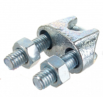 зубр  din 741, 10 мм, 25 шт, зажим троса, профессионал (4-304415-10), купить metabo, купить husqvarna, купить bosch, купить makita, купить hitachi, купить hikoki, купить oregon, купить stihl