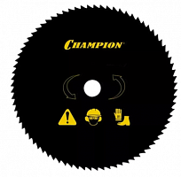 нож с остроугольными зубцами 80/255/25,4 (srm-330es/srm-350es,4605), champion, купить metabo, купить husqvarna, купить bosch, купить makita, купить hitachi, купить hikoki, купить oregon, купить stihl