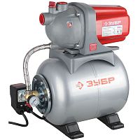 насосная станция зубр знас-1000, пропускная способность 60 л/мин, 1000 вт, напор 44 м, бак 20 л, купить metabo, купить husqvarna, купить bosch, купить makita, купить hitachi, купить hikoki, купить oregon, купить stihl