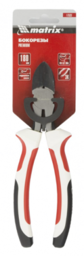 Бокорезы Premium, 180 мм, трехкомпонентные рукоятки// Matrix — купить в интернет-магазине amurinstrument.ru с доставкой по #WF_CITY_DAT# | Каталог с характеристиками и ценами бокорезы premium, 180 мм, трехкомпонентные рукоятки// matrix, купить metabo, купить husqvarna, купить bosch, купить makita, купить hitachi, купить hikoki, купить oregon, купить stihl