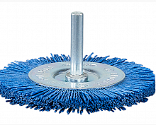 щетка нейлоновая дисковая (d75 мм, синяя, g240, 6 мм), купить metabo, купить husqvarna, купить bosch, купить makita, купить hitachi, купить hikoki, купить oregon, купить stihl