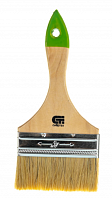 кисть плоская 100мм, натуральная щетина, деревянная ручка//сибртех, купить metabo, купить husqvarna, купить bosch, купить makita, купить hitachi, купить hikoki, купить oregon, купить stihl