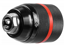 патрон ударный цельнометаллический быстрозажимной зубр "профи" 13 мм, посадочная резьба 1/2", с фикс, купить metabo, купить husqvarna, купить bosch, купить makita, купить hitachi, купить hikoki, купить oregon, купить stihl